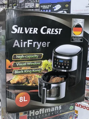 Silvercrest 8l Air Fryer Healthy Cooking Oil-Free Air Fryer