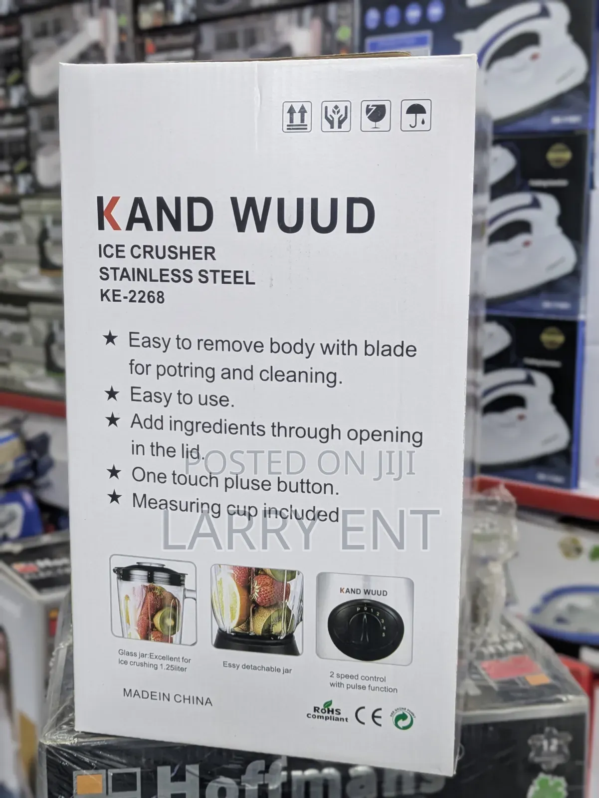Kand Wuud 1.5l 5-Speed Blender Powerful Motor Juice Extractor Food G