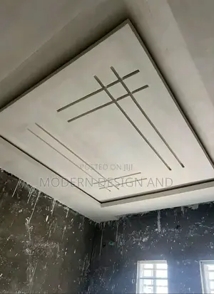 Gypsum Ceiling on Filling Sading Works