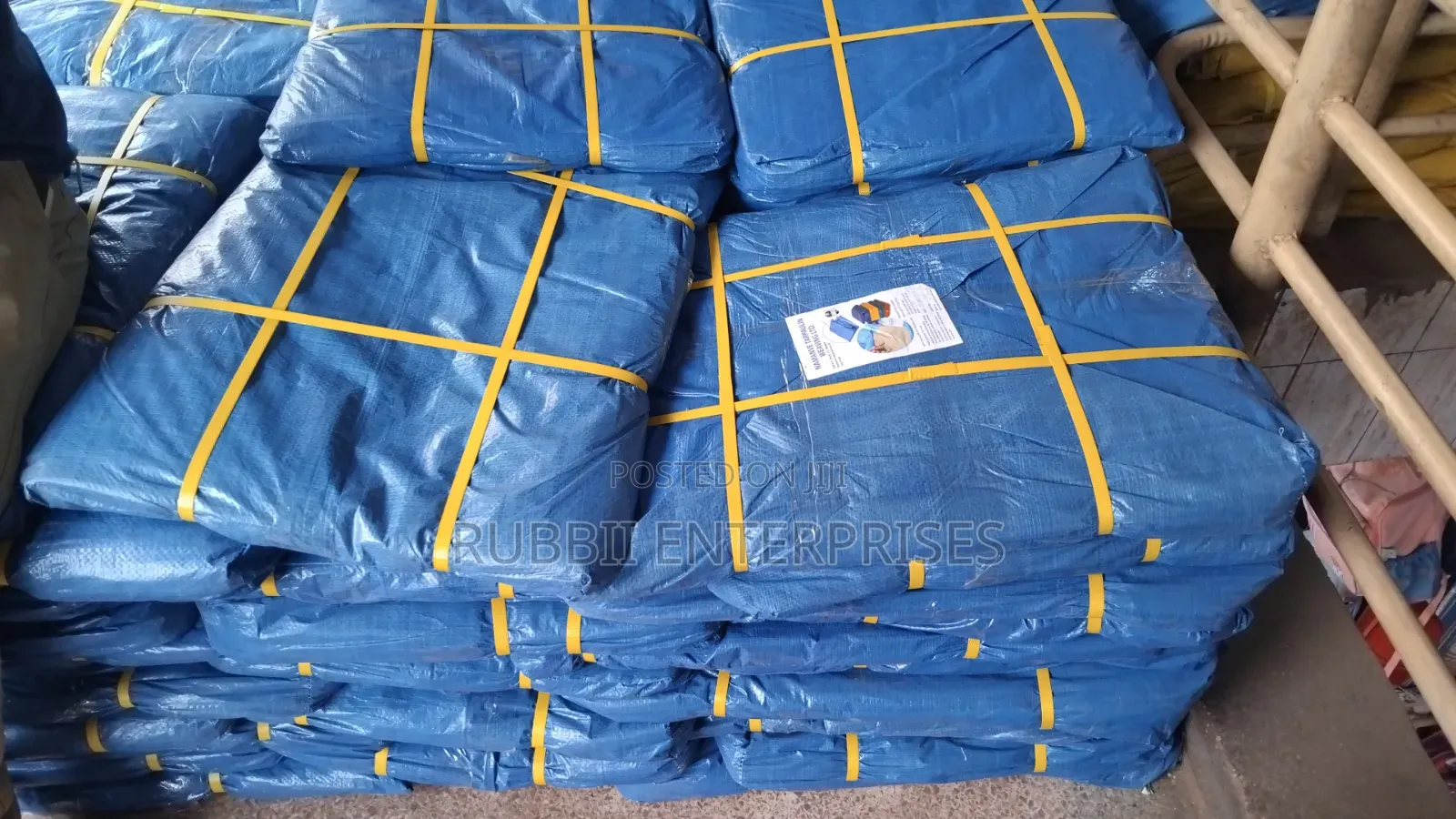 Tarpaulin 4×5 Blue ~ 5pcs