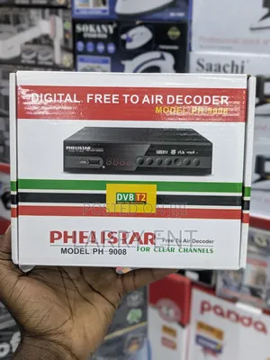 Phelistar Free to Air Decoder DVB-T2 Hd Digital Tv Box Hdmi Receiver