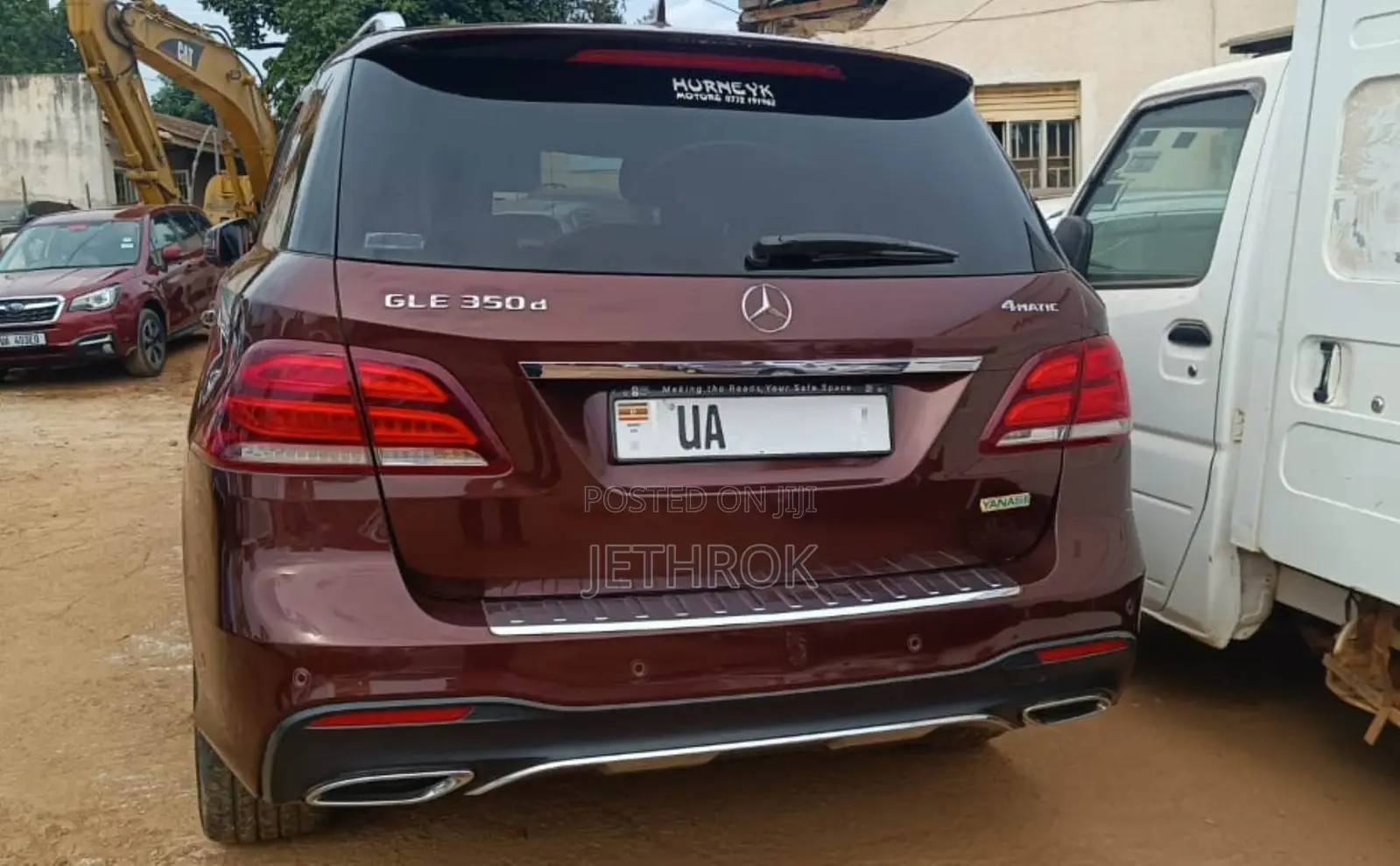 Mercedes-Benz GLE-Class GLE 350d 4MATIC 2017 Brown