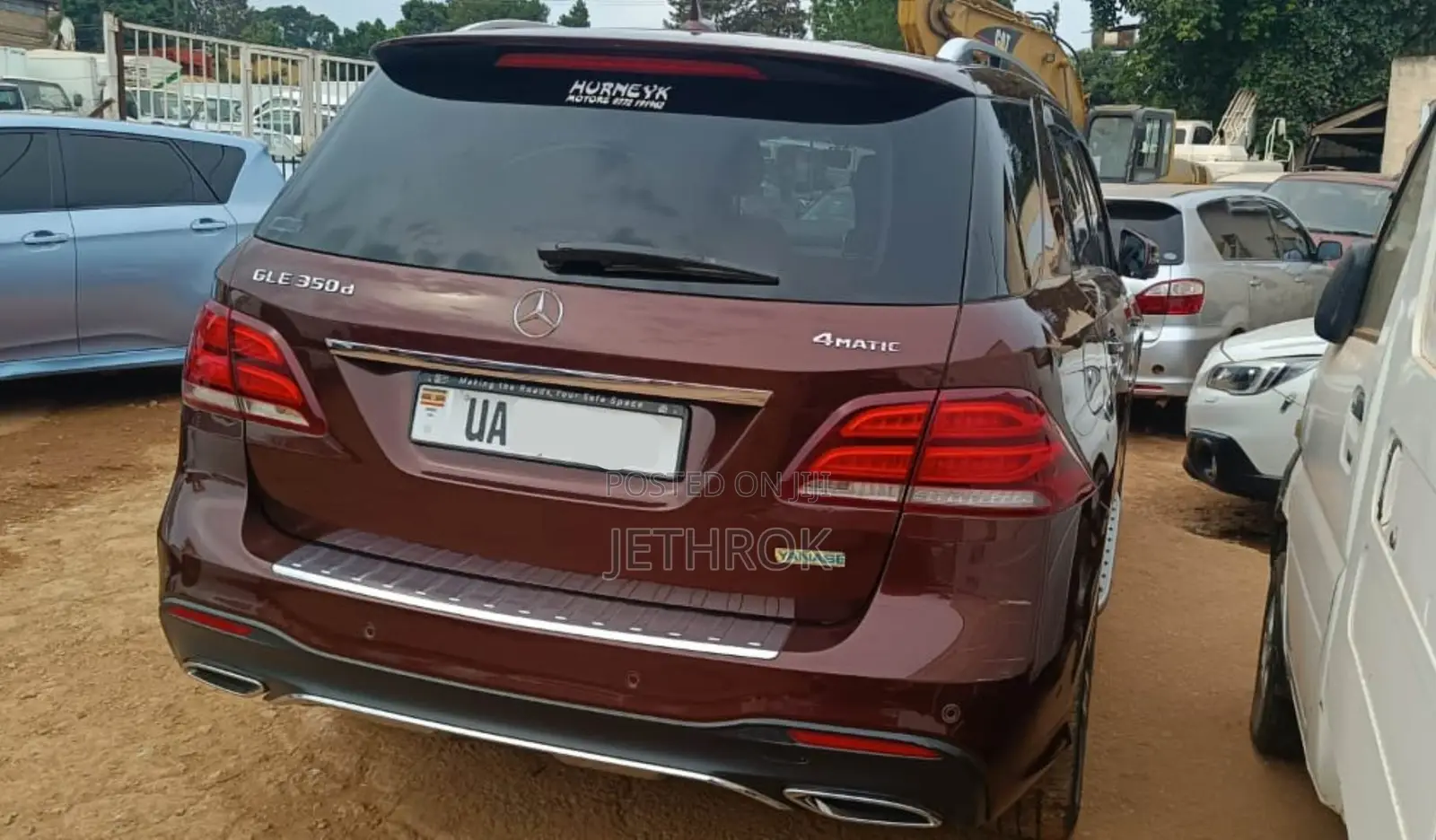 Mercedes-Benz GLE-Class GLE 350d 4MATIC 2017 Brown