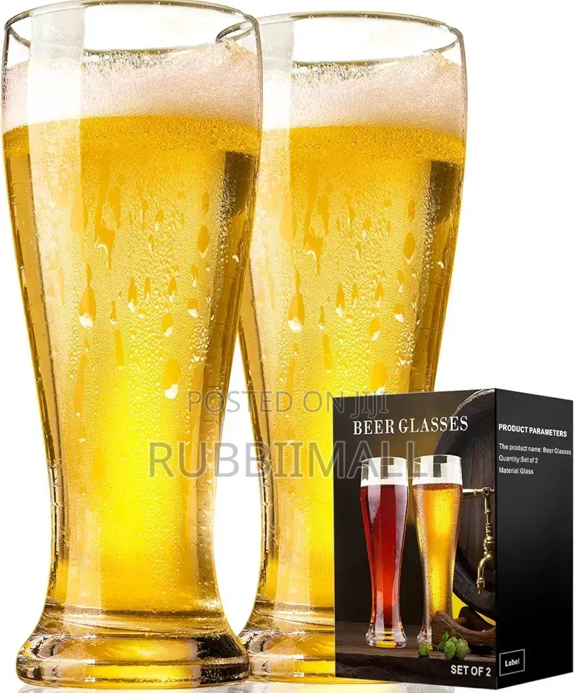 Beer Glasses ~ 6pcs