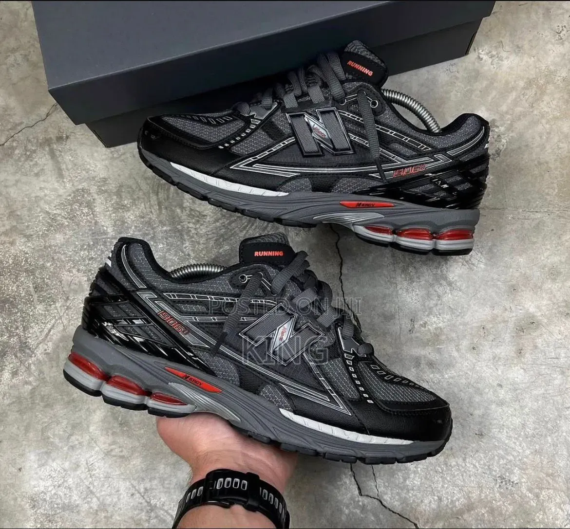New Balance 1906u Running Shoes in a Black and Red C