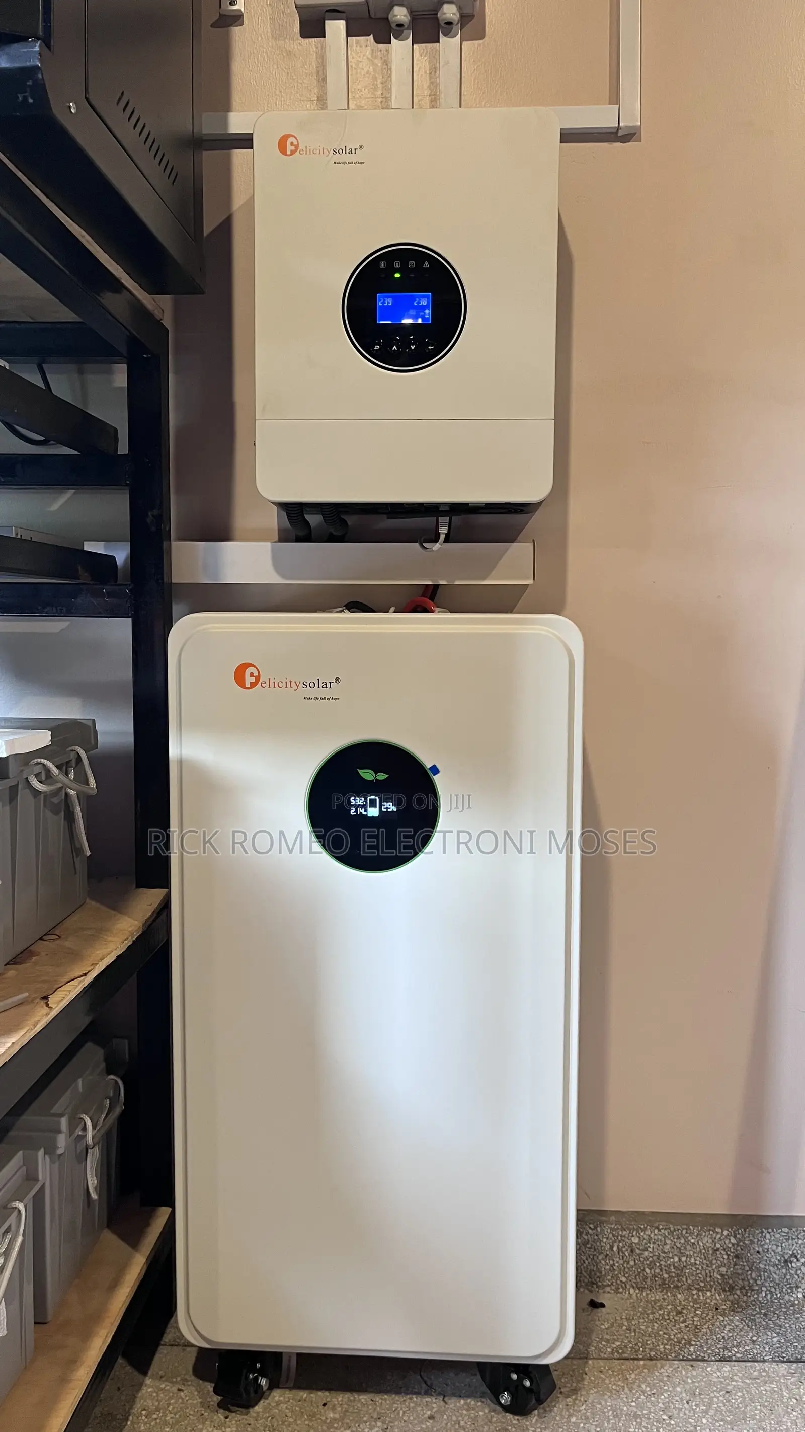 Solar Installation-Felicity 6kva 48v Hybrid Inverter+ Full Set Up