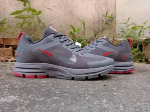 Nike Zoom Structure 17 Sneakers. Grey and Red