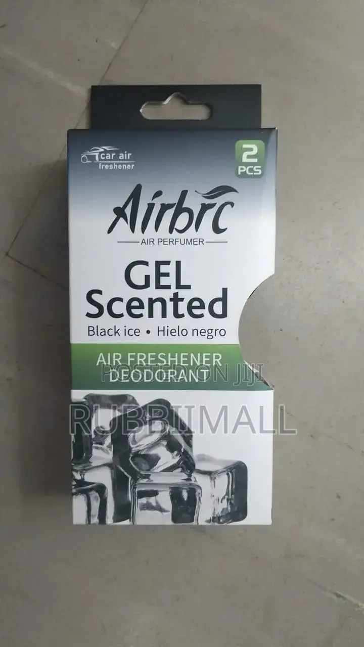 Car Gel-Scented Air Freshener ~ Black Ice