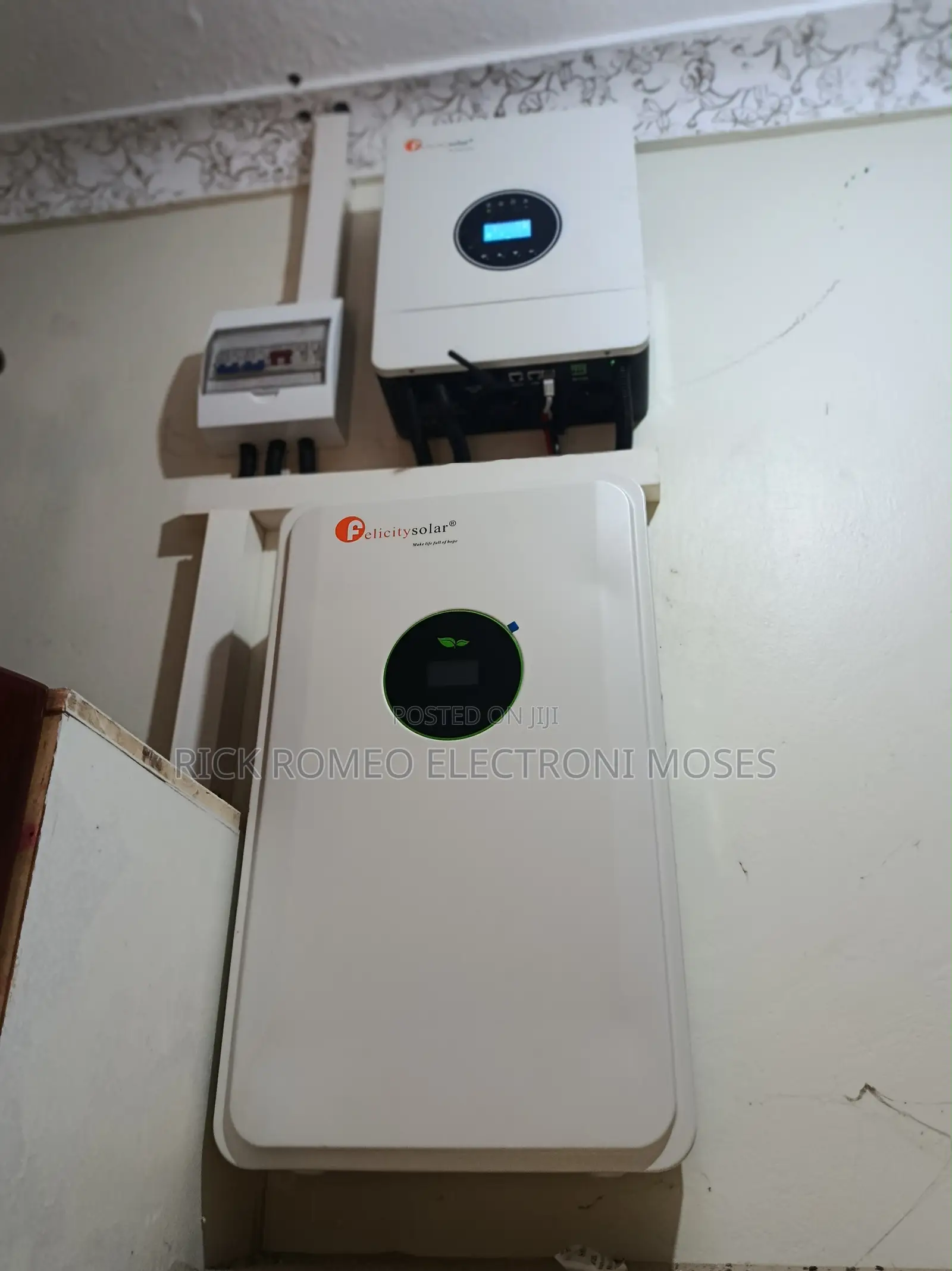 Solar Battery Installation- Felicity 10kwh 48v Battery+Set Up Kampala