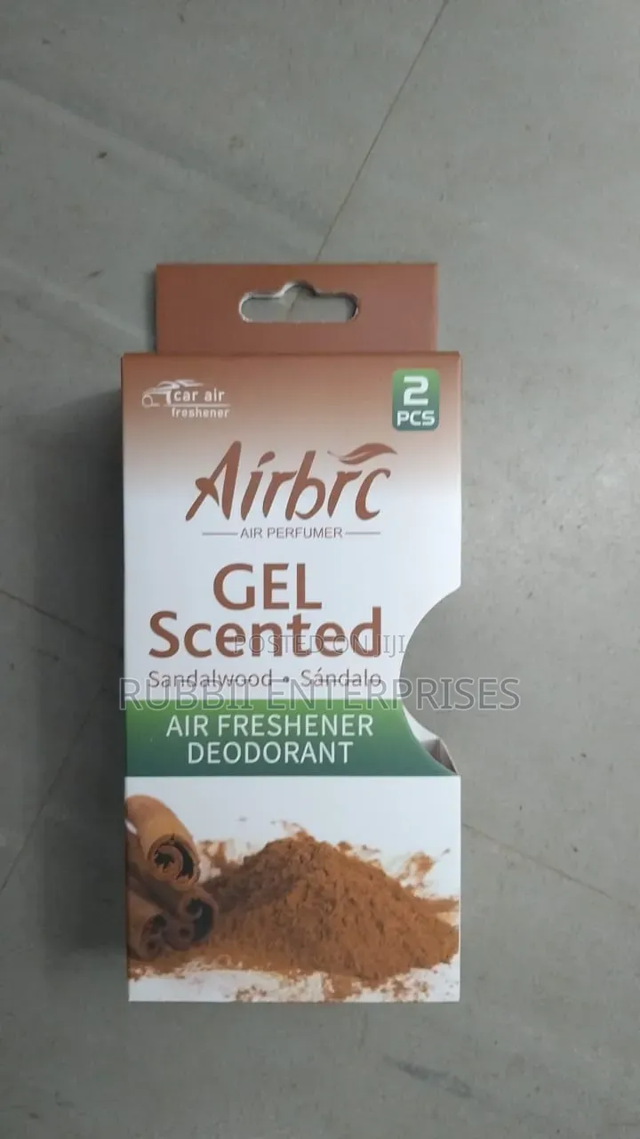 Car Gel-Scented Air Freshener ~ Sandal Wood