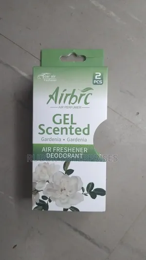 Car Gel-Scented Air Freshener ~ Gardenia