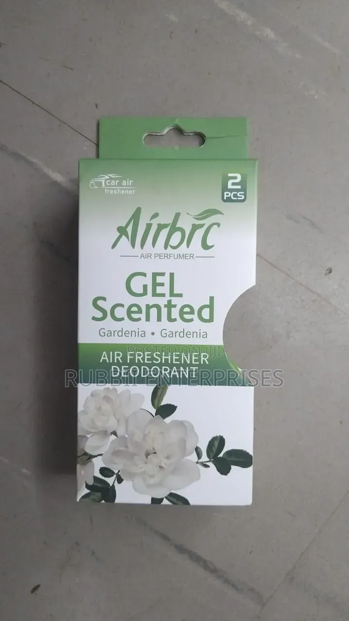 Car Gel-Scented Air Freshener ~ Gardenia