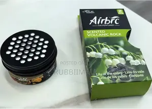 Airbrc Scented Volcanic Rock Car Air Freshener ~ Lily of the Valley
