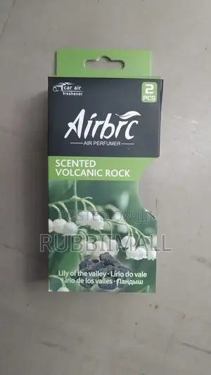 Airbrc Scented Volcanic Rock Car Air Freshener ~ Lily of the Valley