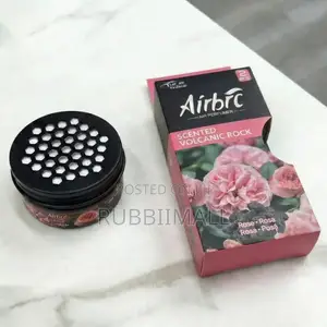 Airbrc Scented Volcanic Rock Car Air Freshener ~ Rose