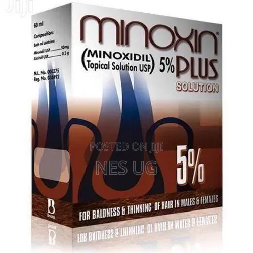 5% Plus Solution Baldness Thinning of Hair Cure in Males Females-60ml
