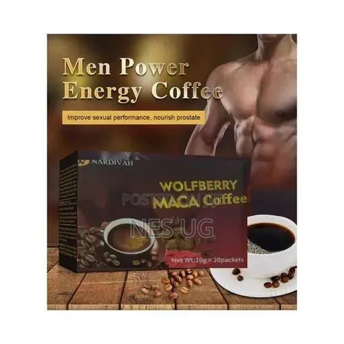 Putulu Wolfberry Maca Coffee Male Power Coffee, Boost Male Energy