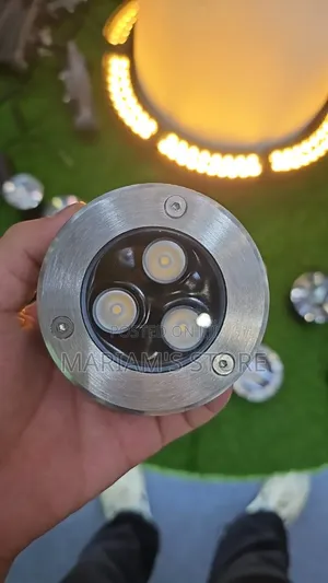 3w Led Underground Light, a Stainless Steel Caseand Three Light Chips.