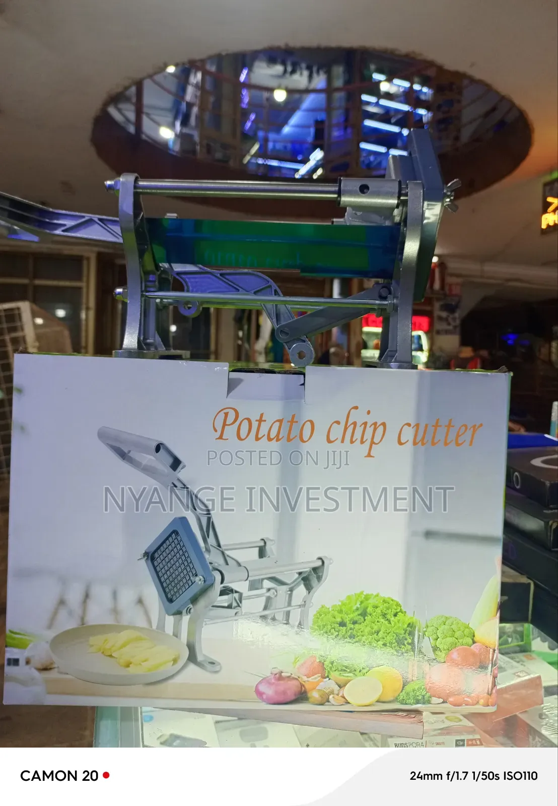 Potato Chips Cutter Commercial.