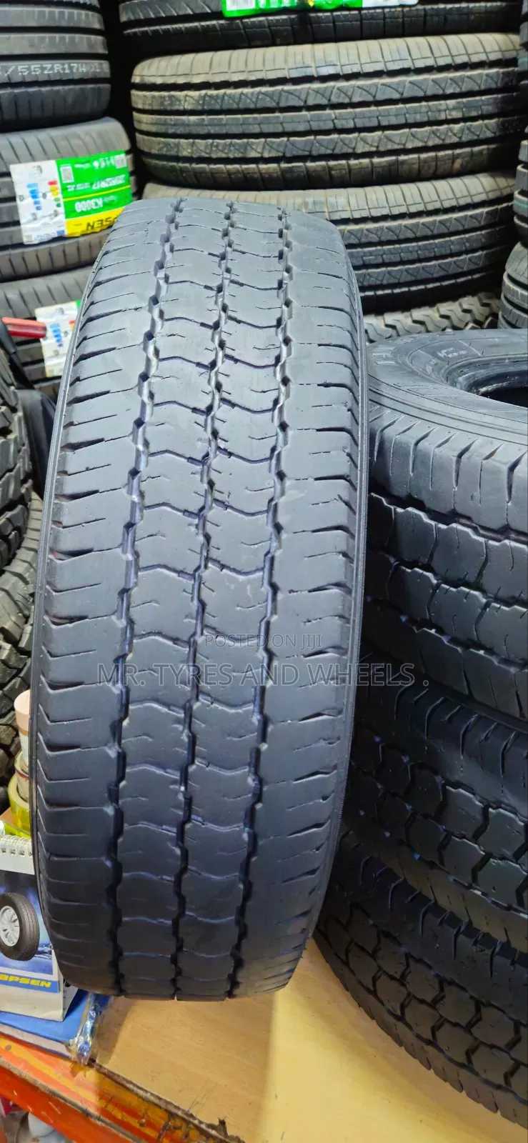 It Is 205 70 R15c in the Type of Joyroad Used Bt Still Gd Tires.