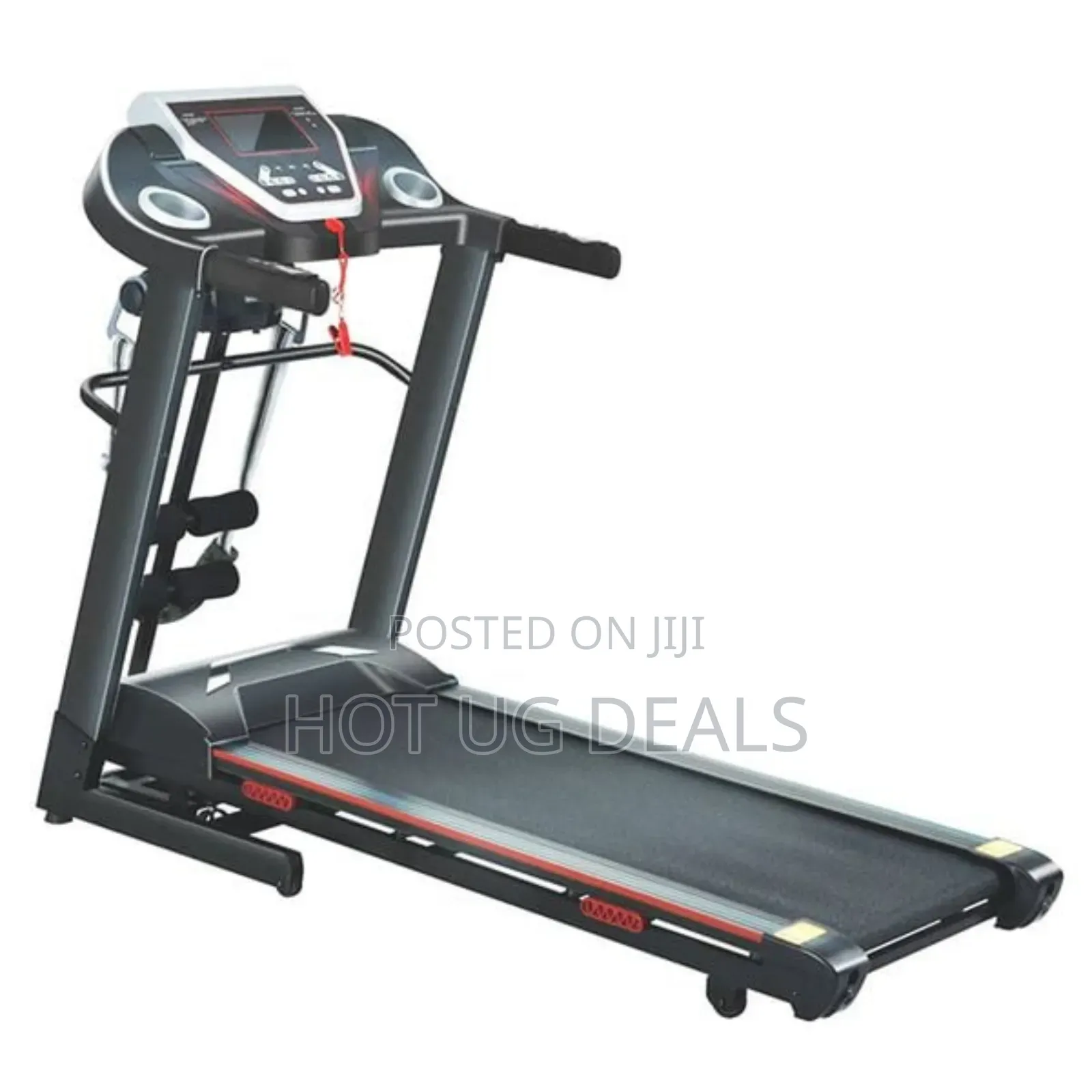 Fintness Folding Electric Treadmill Auto Incline LCD Home Gym 14km/Hr