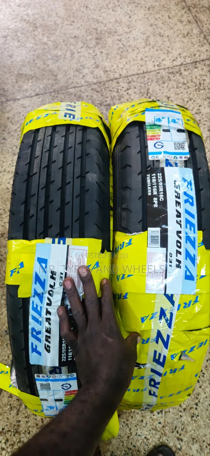 225 95 R16c Friezza Great Volk Oder We Deliver at Ur Office or Home.