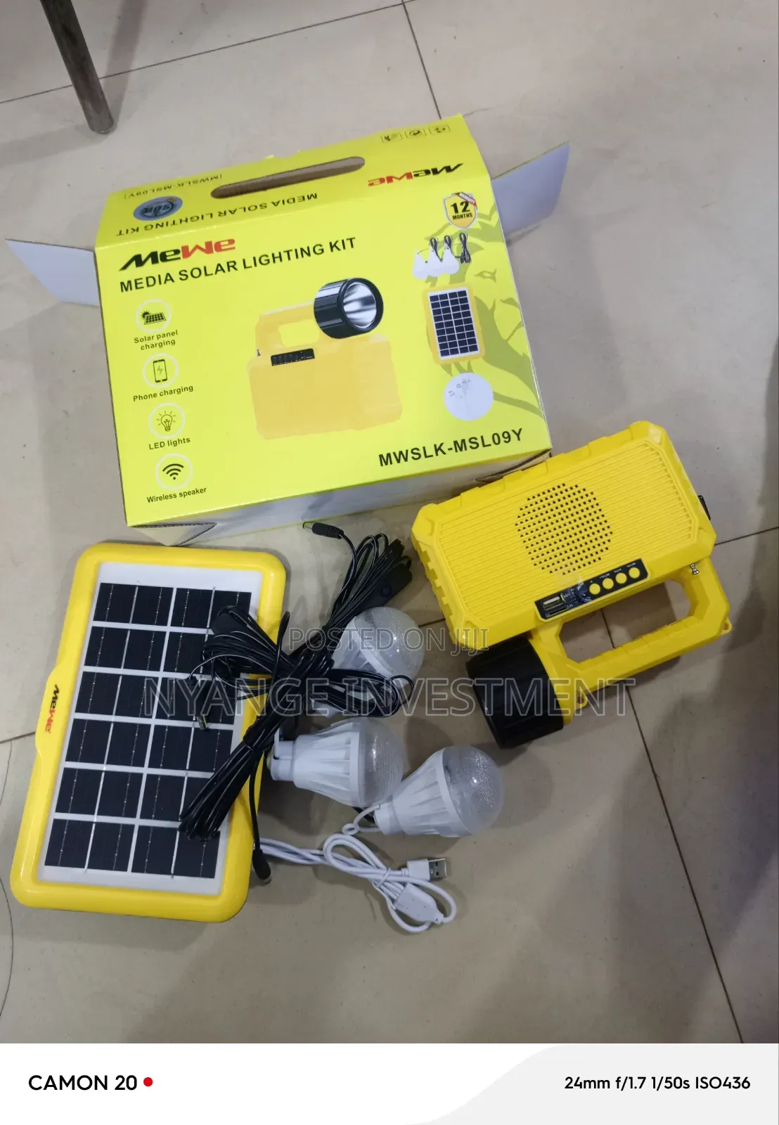 Me We Solar Light Kit
