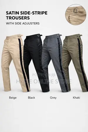 Classic Gental Beltless Pants