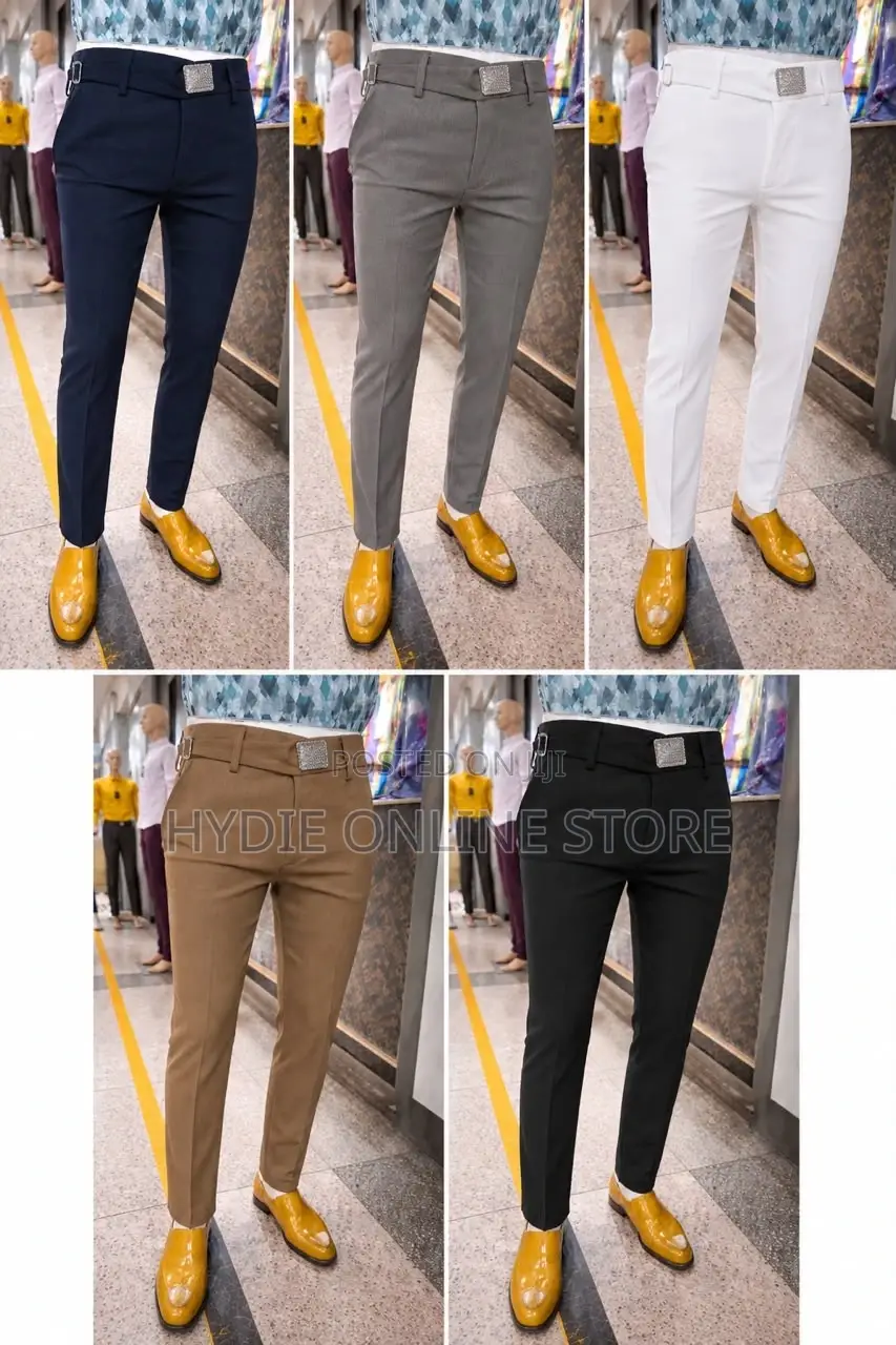 Classic Gental Beltless Pants