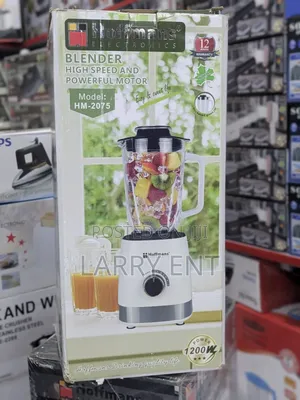Hoffman 2l Powerful Blender 2-Speed Mixer Kitchen Appliance