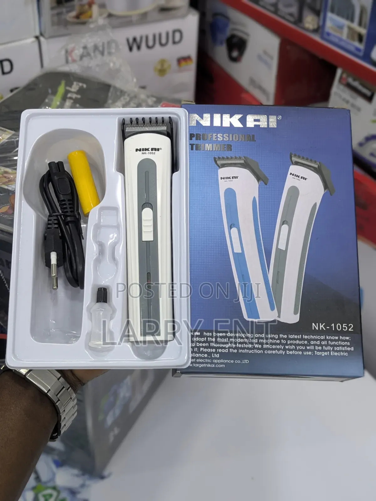 Nikai Rechargeable Hair Trimmer Professional Hair Clipper Cordless