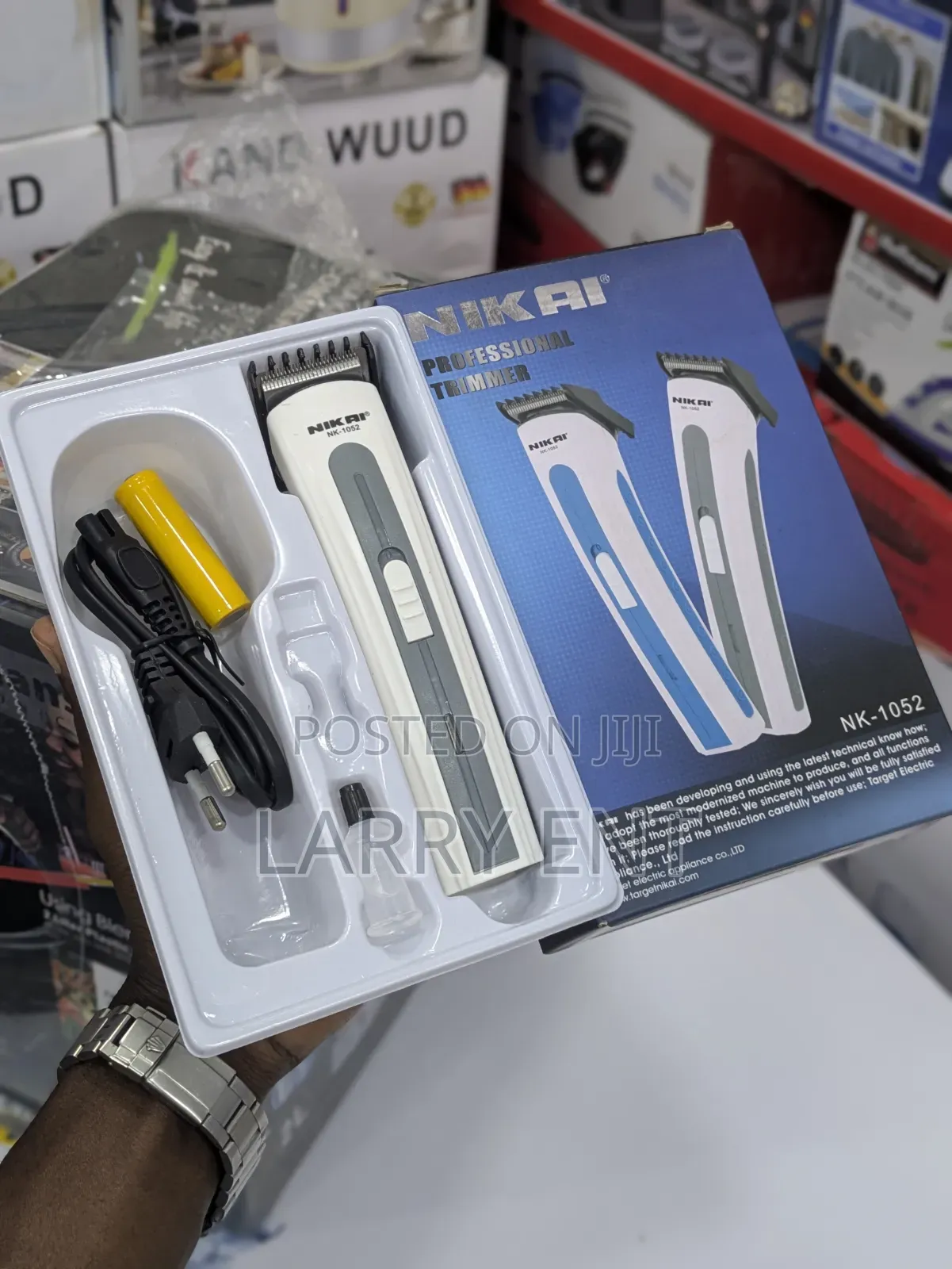 Nikai Professional Rechargeable Hair Clipper Cordless Hair Trimmer