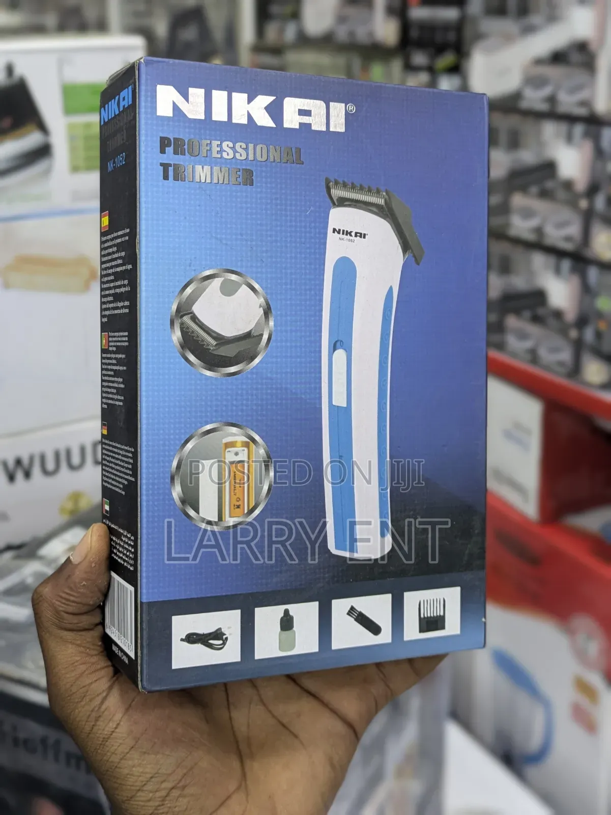 Nikai Professional Rechargeable Hair Clipper Cordless Hair Trimmer