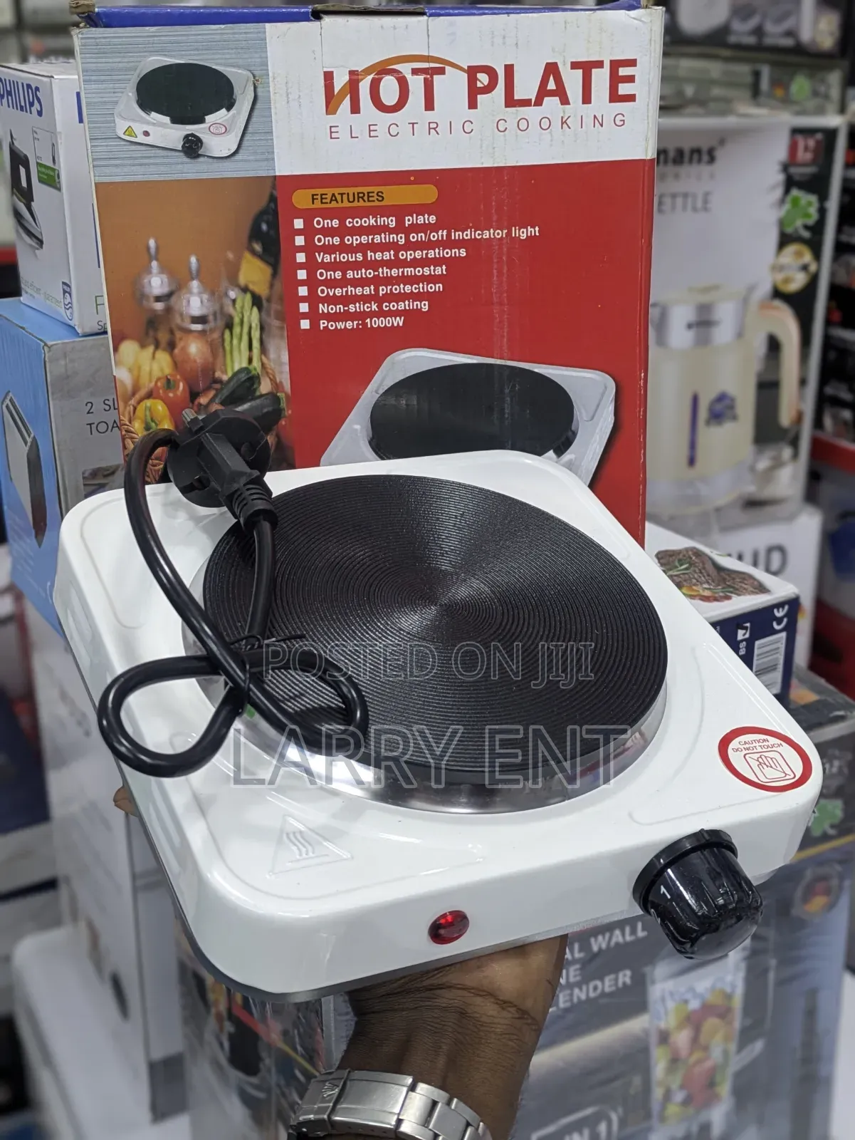 Jx Electric Hot Plate Single Burner Table Top Cooker Portable Cooking