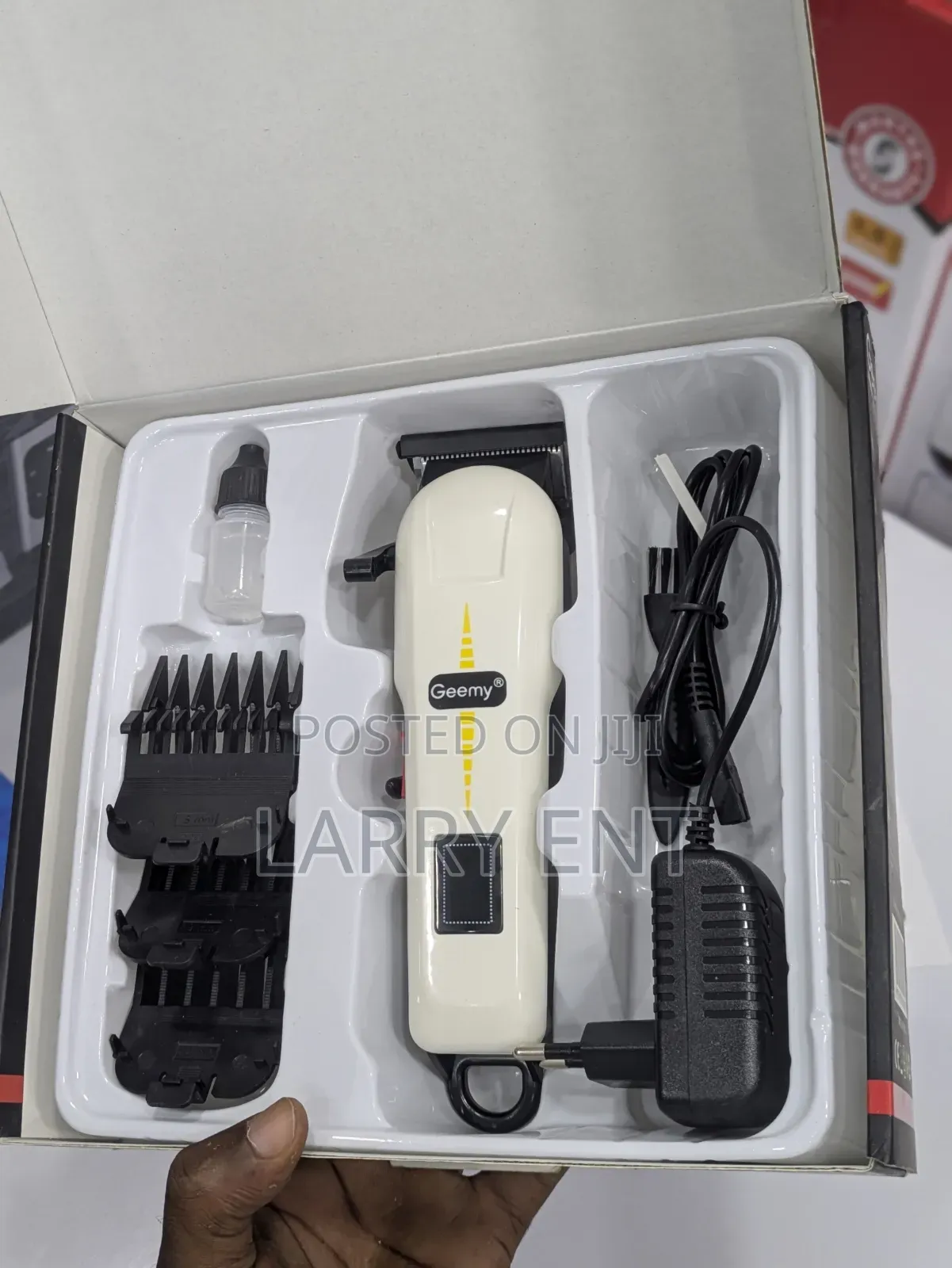 Geemy Professional Cordless Hair Trimmer Rechargeable Adjustable