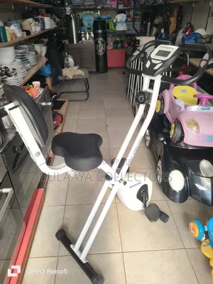 Uk Used White Kinetic Sports X-Bike.