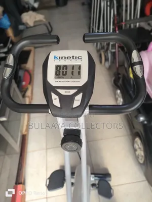 Uk Used White Kinetic Sports X-Bike.