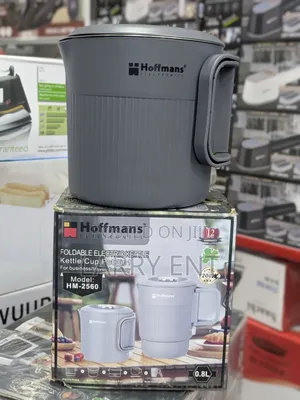 Hoffman 0.8l Portable Electric Kettle Premium Travel Mini Percolator