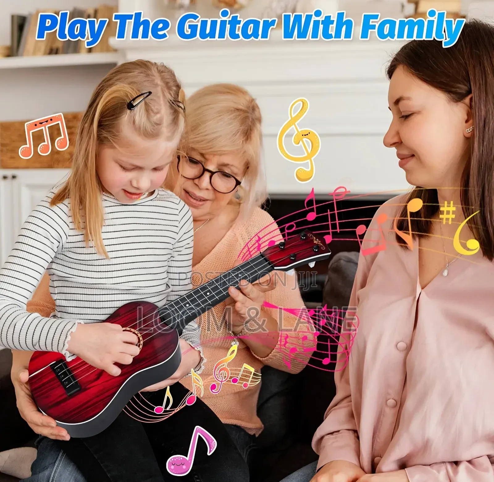 Kids 4 Strings Mini Guitar