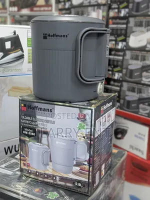 Hoffman 0.8l Mini Electric Kettle Portable Travel Water Boiler