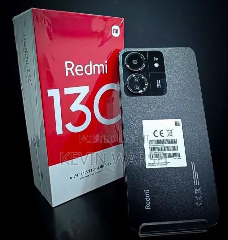 New Xiaomi Redmi 13C 256 GB Black