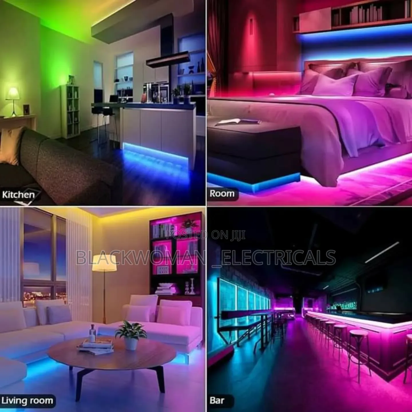 5meter Single Color Striplights. Different Colors