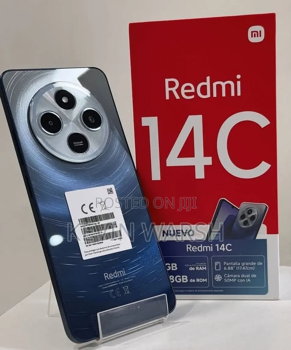 New Xiaomi Redmi 14C 256 GB Black