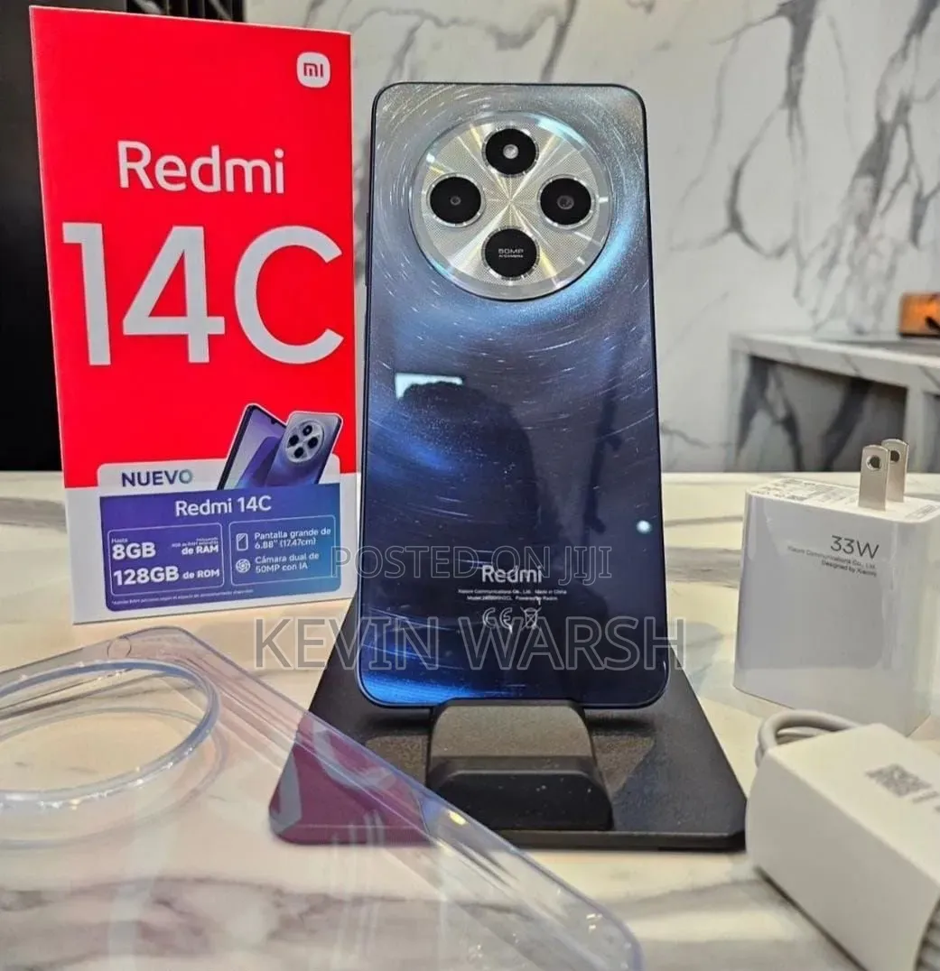 New Xiaomi Redmi 14C 256 GB Black