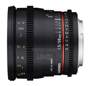 Camera Lens Samyang 50mm T1.5