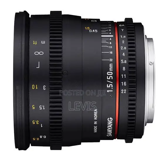 Camera Lens Samyang 50mm T1.5
