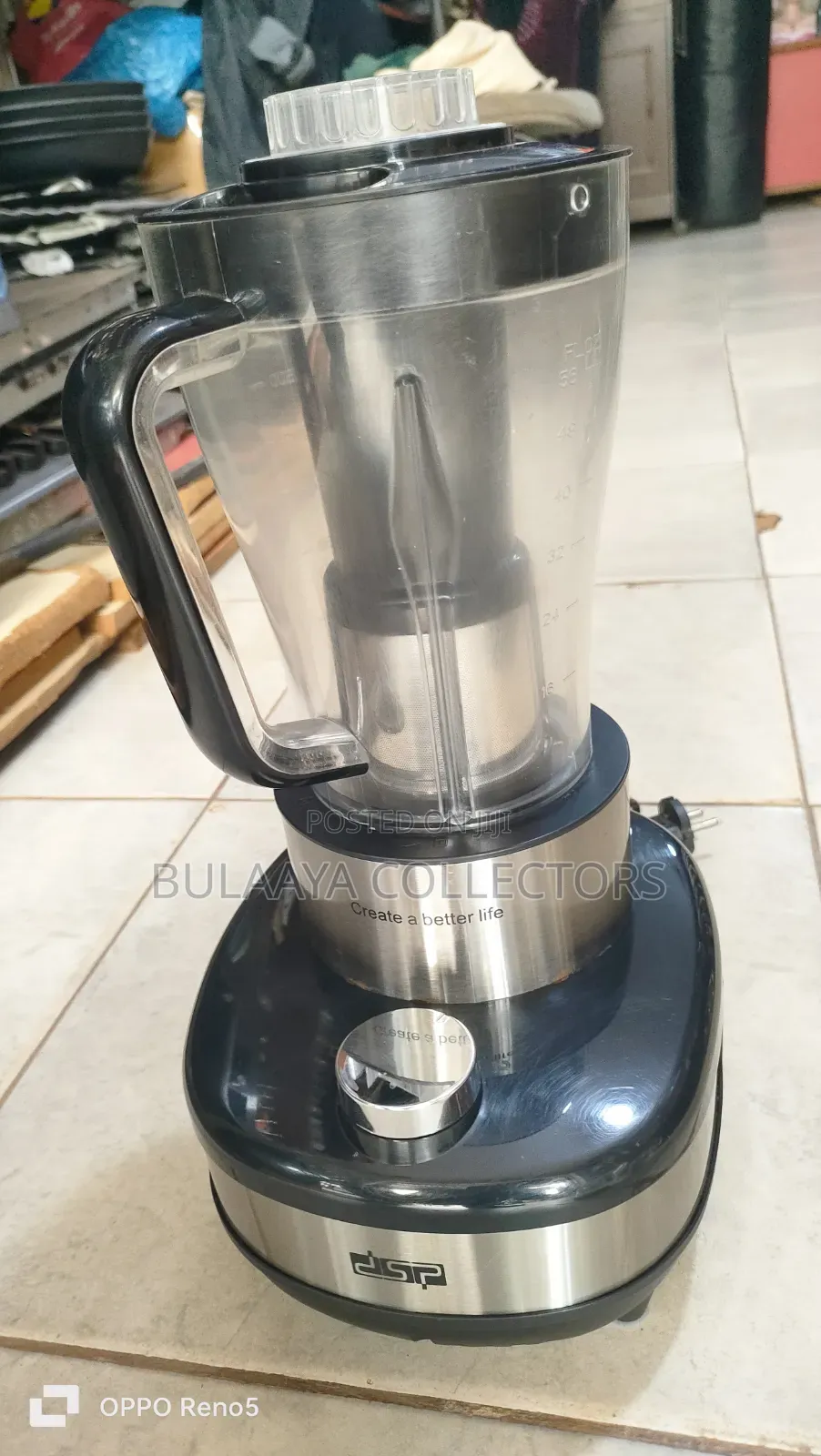 DSP Powerful Commercial Food Processor With Juicer Blender and Grinder