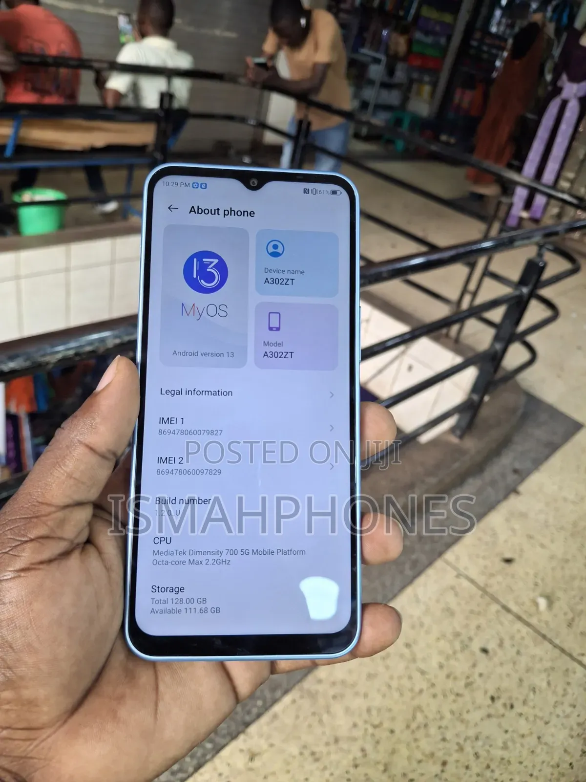 ZTE A520 128 GB Blue