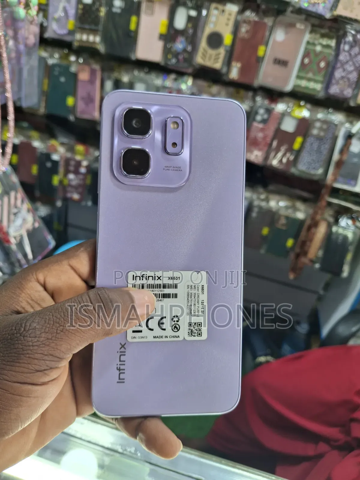 Infinix Hot 50i 128 GB Purple