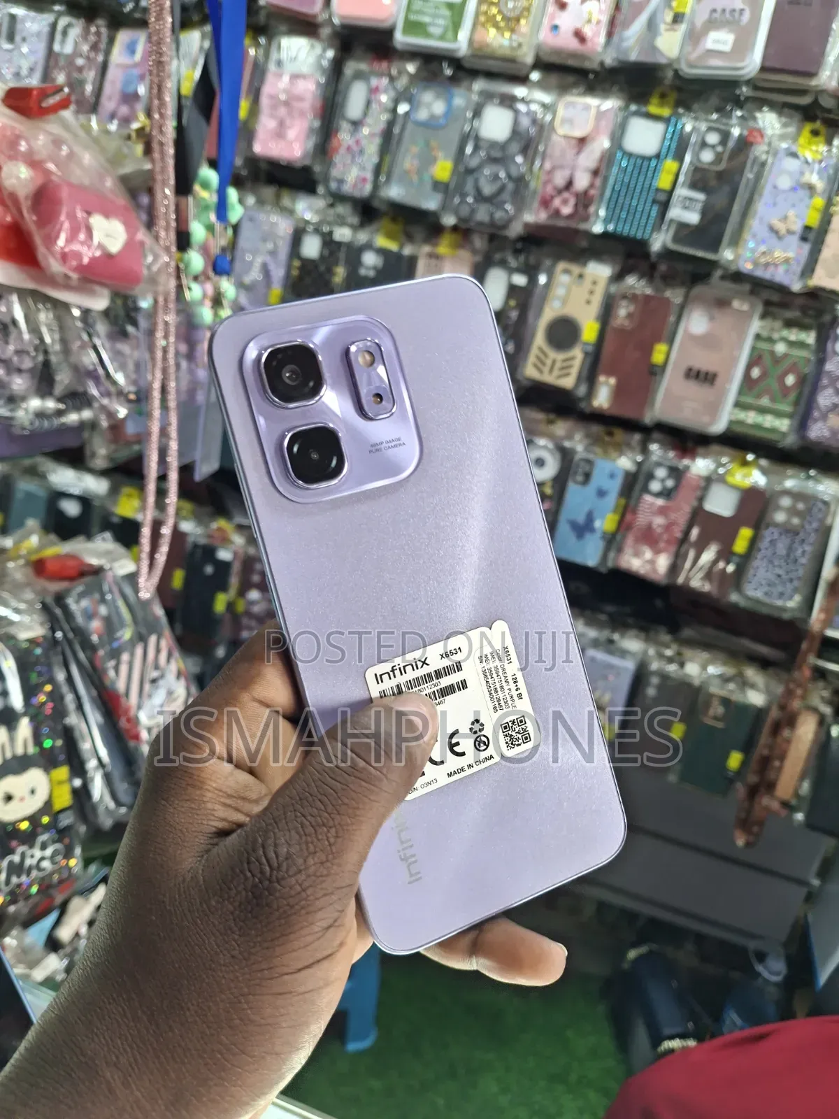 Infinix Hot 50i 128 GB Purple